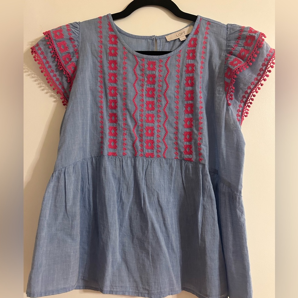 Loft Blouse size medium